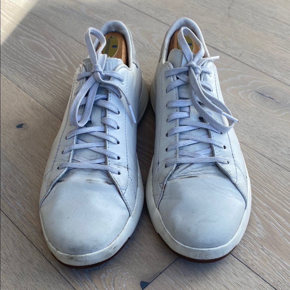 Cole Haan White Sneakers Low-Top Minimalist Design